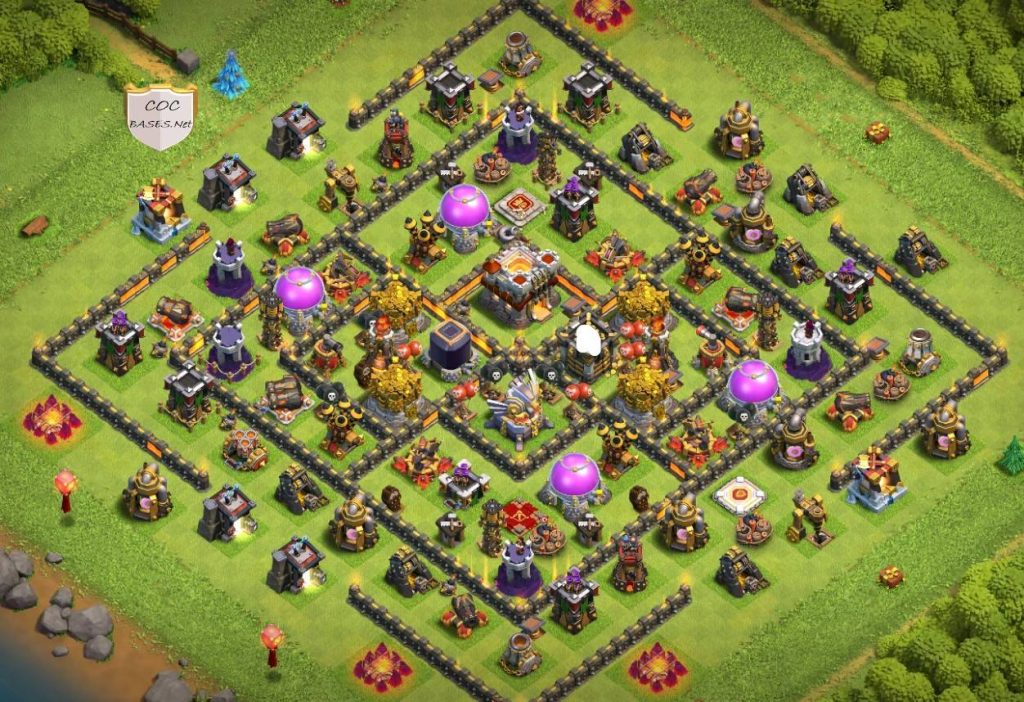 COC th11 farming Base Anti 2 Stars