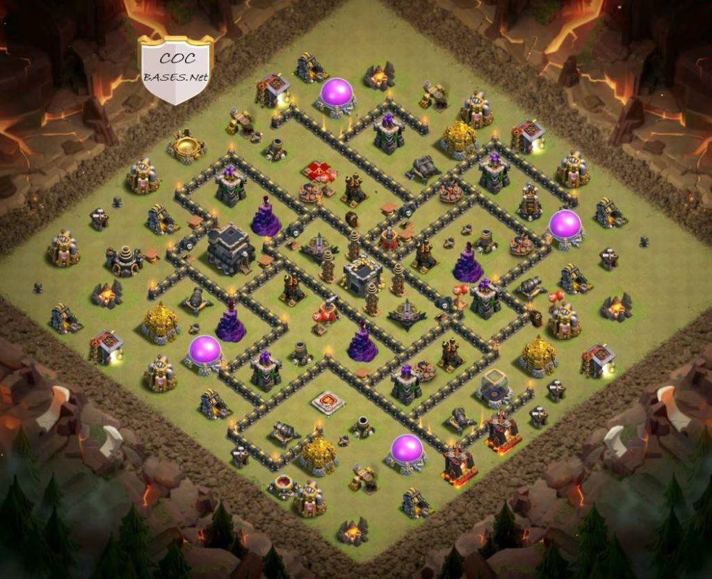 Clash of Clans Best TH9 Base 2023