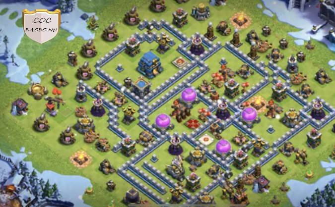 Clash of Clans Best th12 hybrid Base 2023