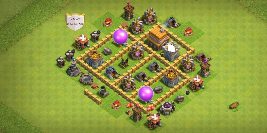 Clash of Clans Best th5 farming Base 2023