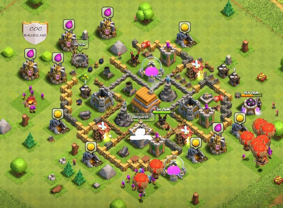 Clash of Clans Best th6 War Base 2023