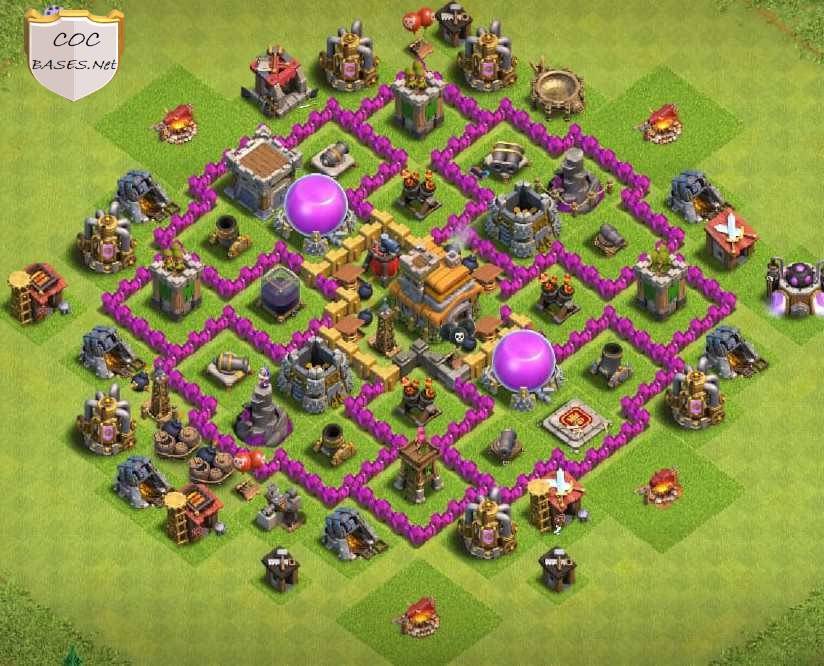 Clash of Clans Best th7 farming Base 2023