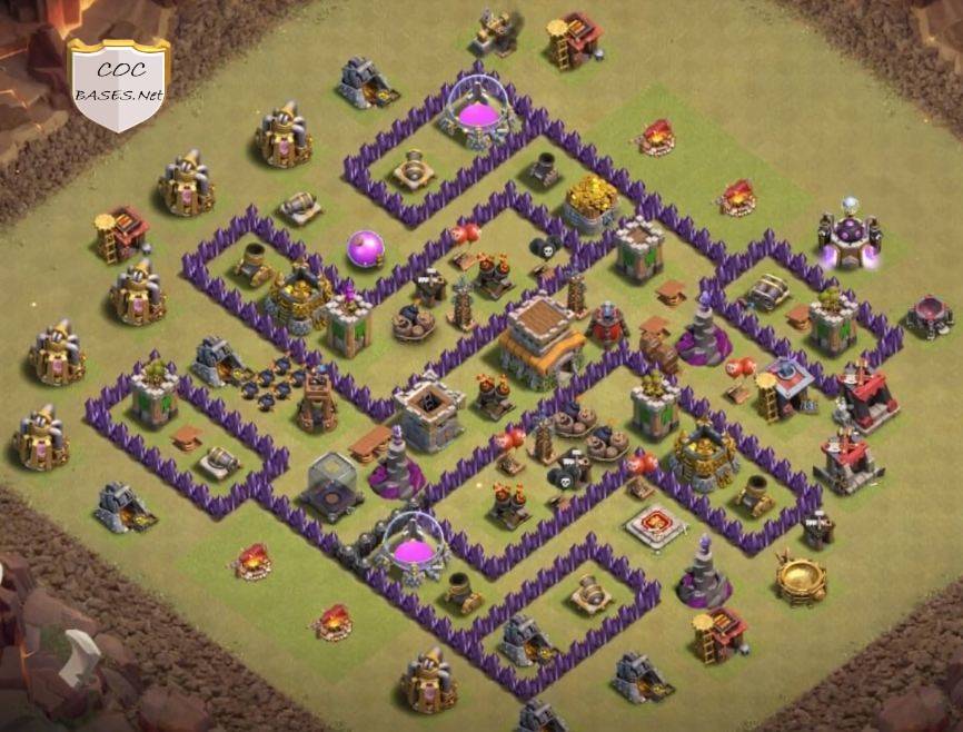 Clash of Clans Best th8 War Base 2023