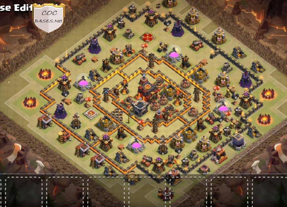 Clash of Clans TH10 Layout Copy Link