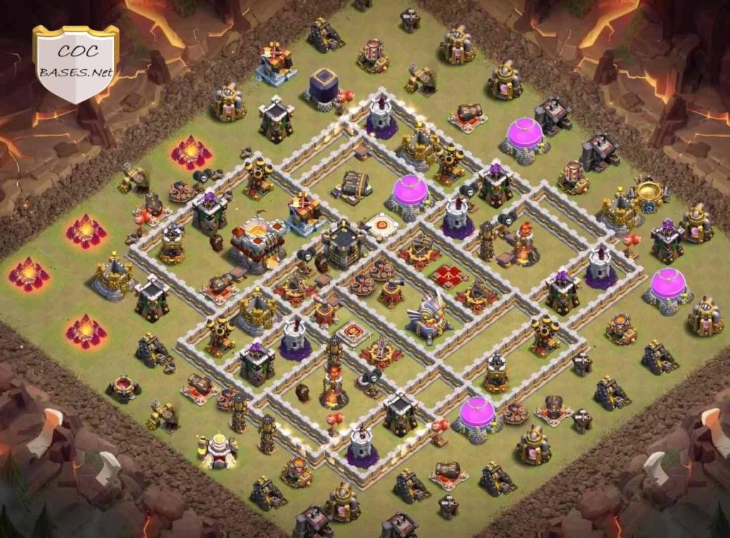 Clash of Clans TH11 Layout Anti Air