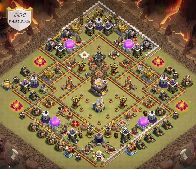 Clash of Clans TH11 Layout Copy Link