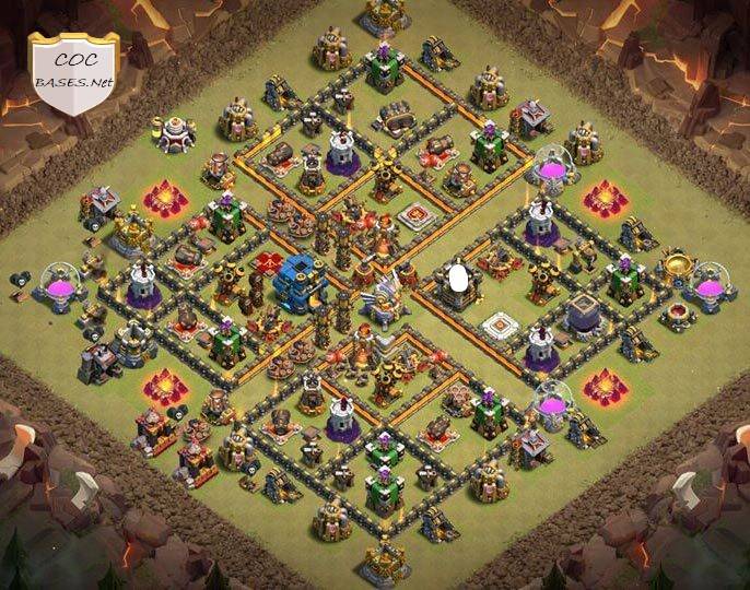 Clash of Clans Town Hall 11 Anti 3 Star Base