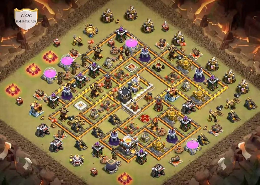 Clash of Clans Town Hall 11 Best Defense Base HD Images