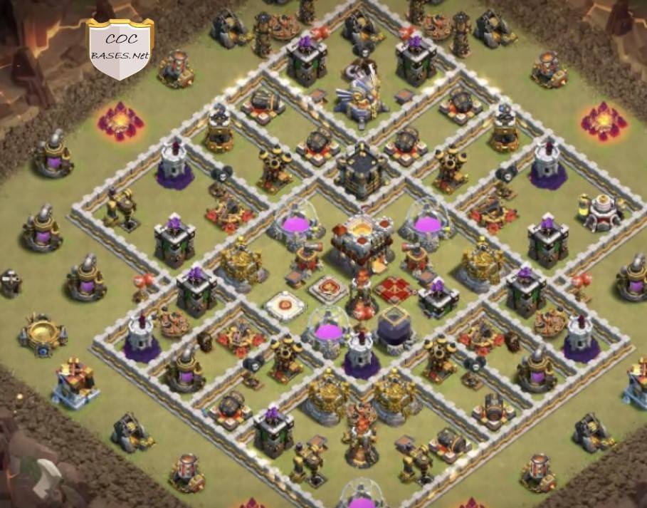 Clash of Clans Town Hall 11 Hybrid Layout