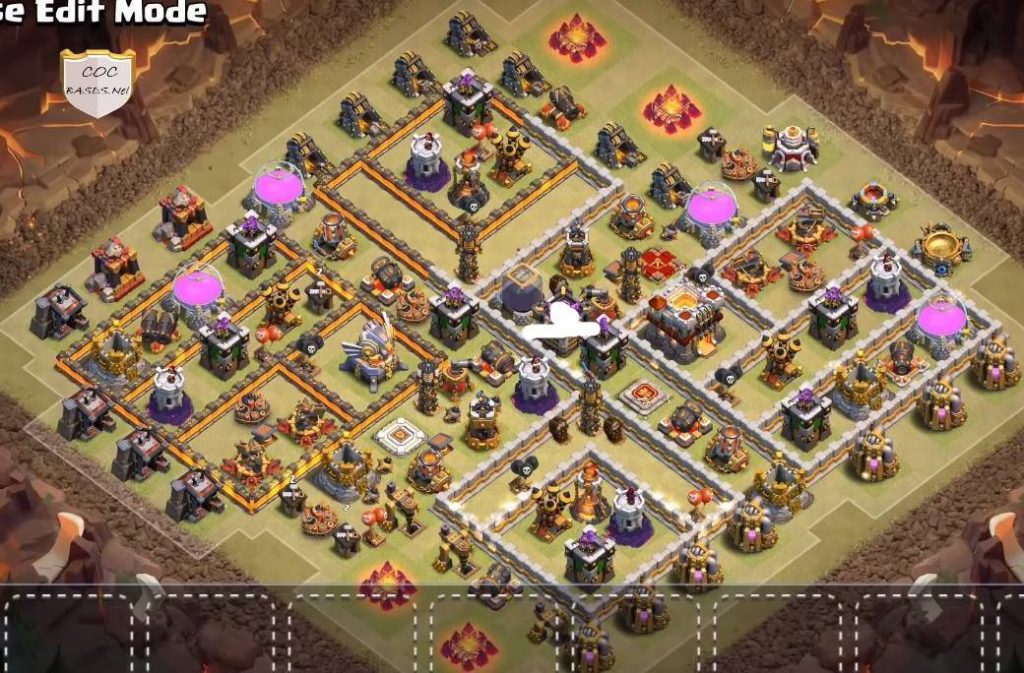 Clash of Clans Town Hall 11 Trophy Base Design