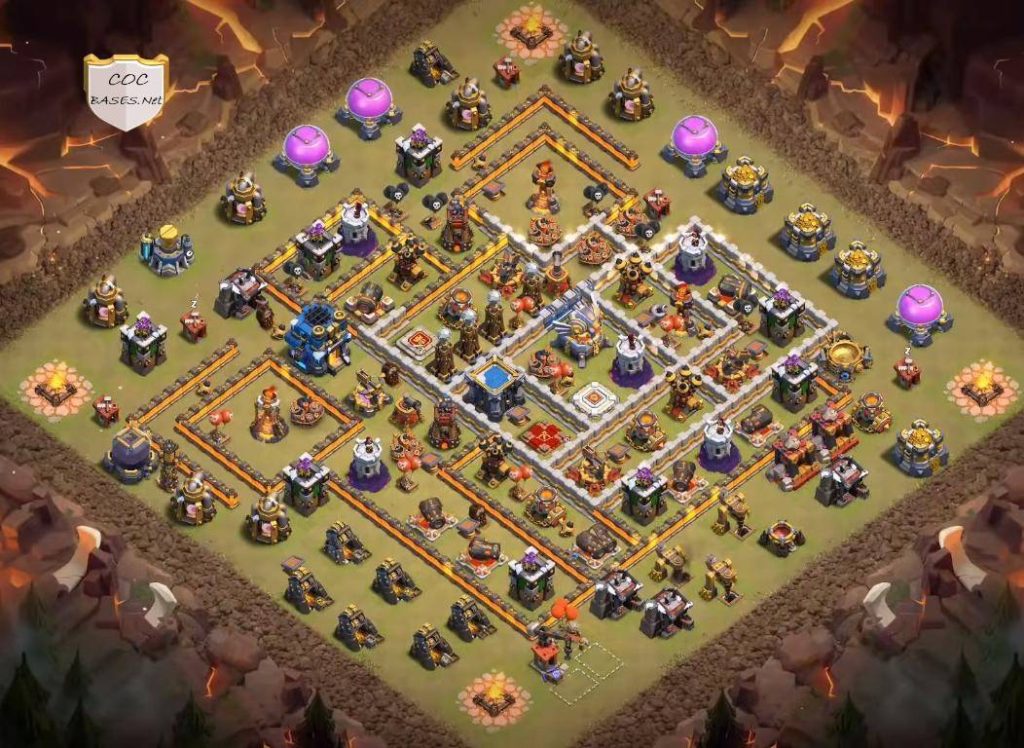 Clash of Clans Town Hall 12 Anti Dragon Base