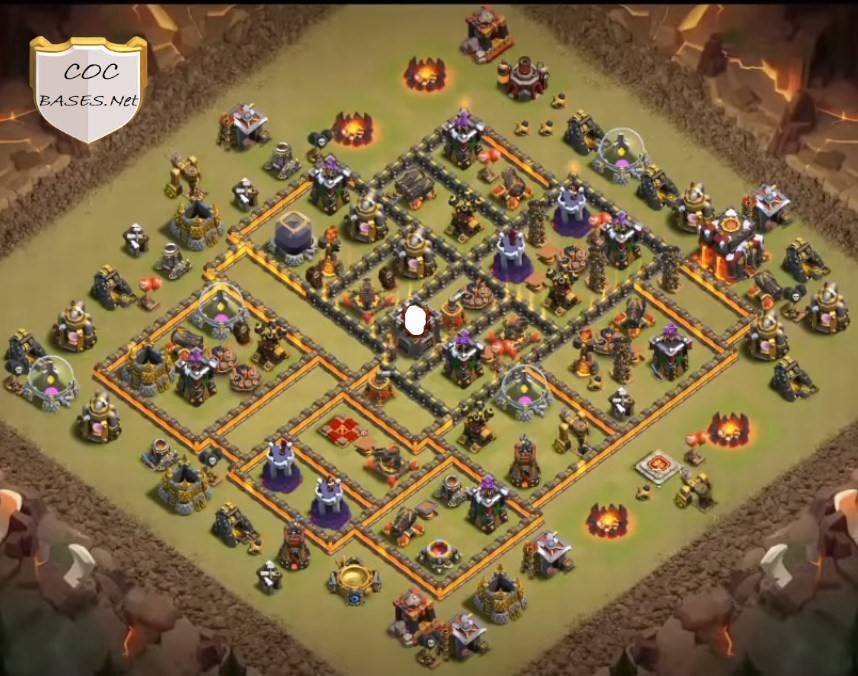 Clash of Clans Town Hall Level 10 Base Layout