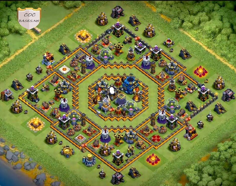 Clash of Clans th11 Farming Base Layout 2023