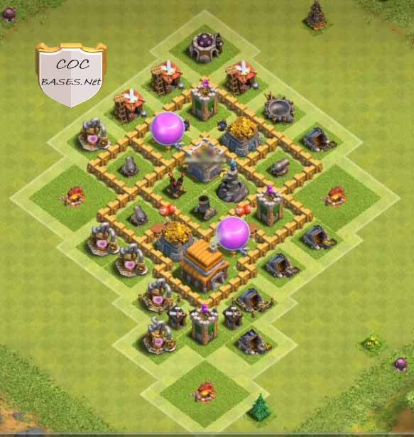 Town Hall 5 Base Copy and Paste