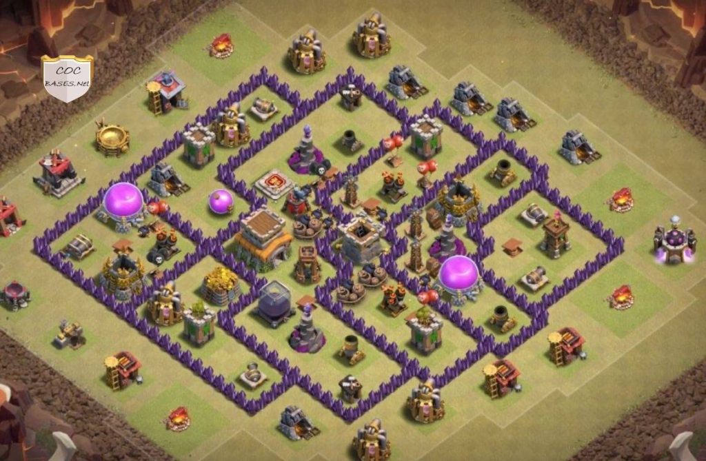 Unbeatable Town Hall 8 Base