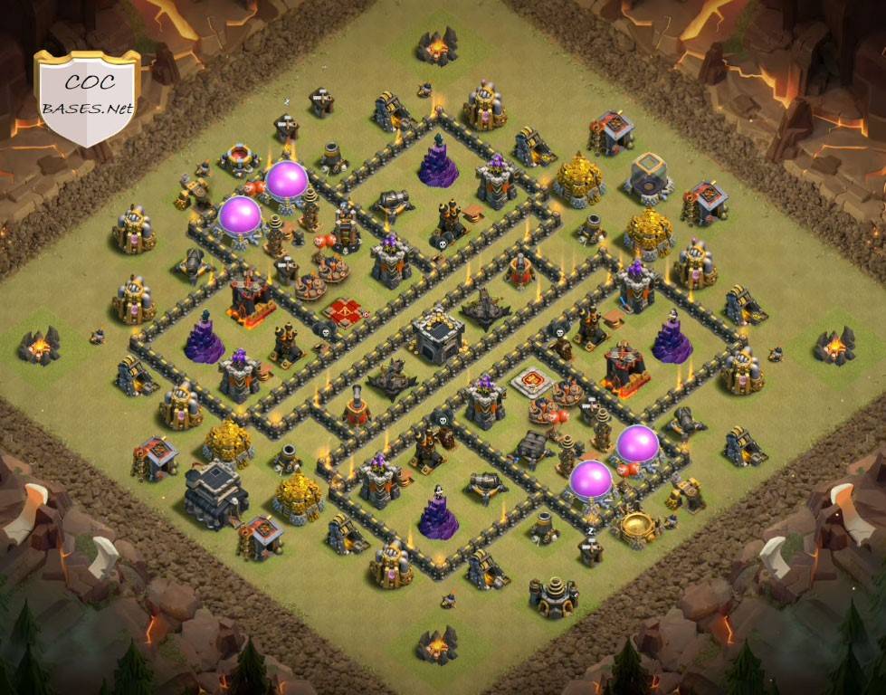 Unbeatable Undefeated Town Hall 9 Base