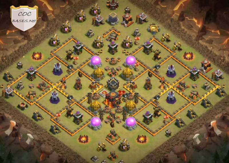 Undefeated Town hall 10 base link