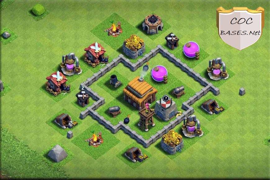 anti 3 star th3 war base