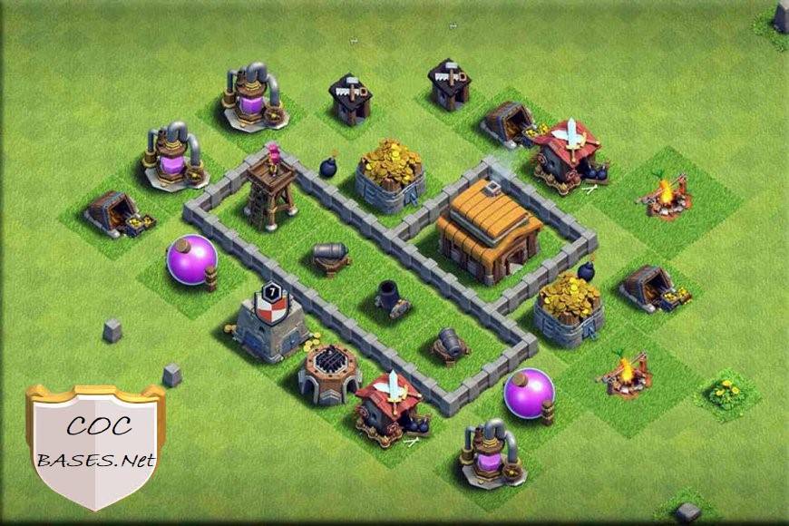 anti everything coc th3 war base link