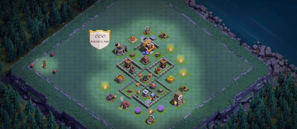 best builder hall 5 base defense