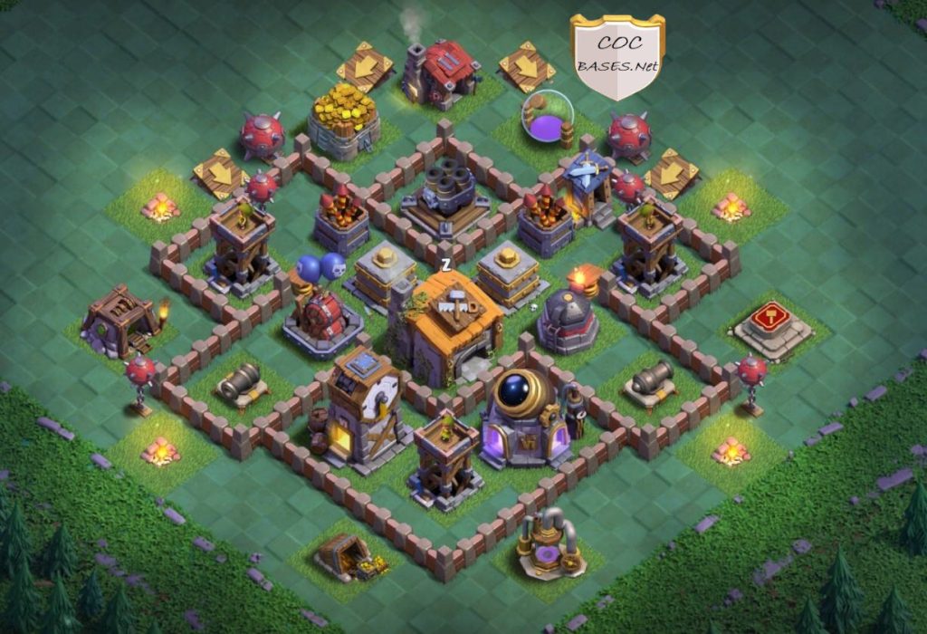 best builder hall 6 base clash of clans