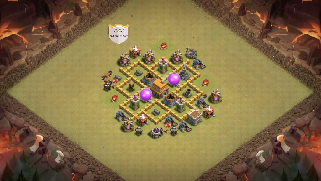 best farming base design for town hall 5 with link