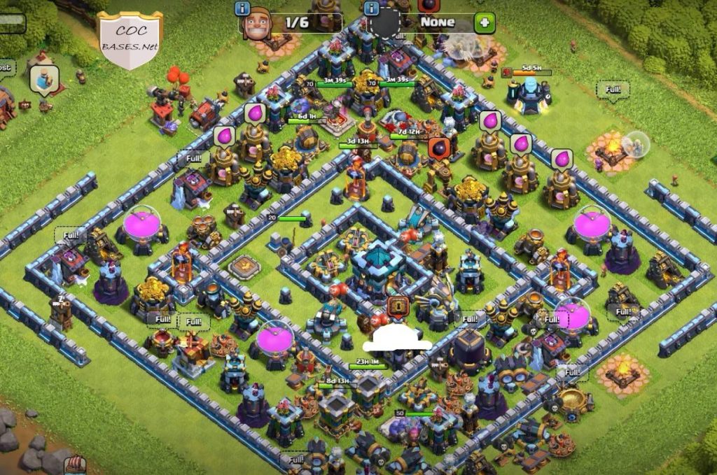 best farming base for th13 anti everything