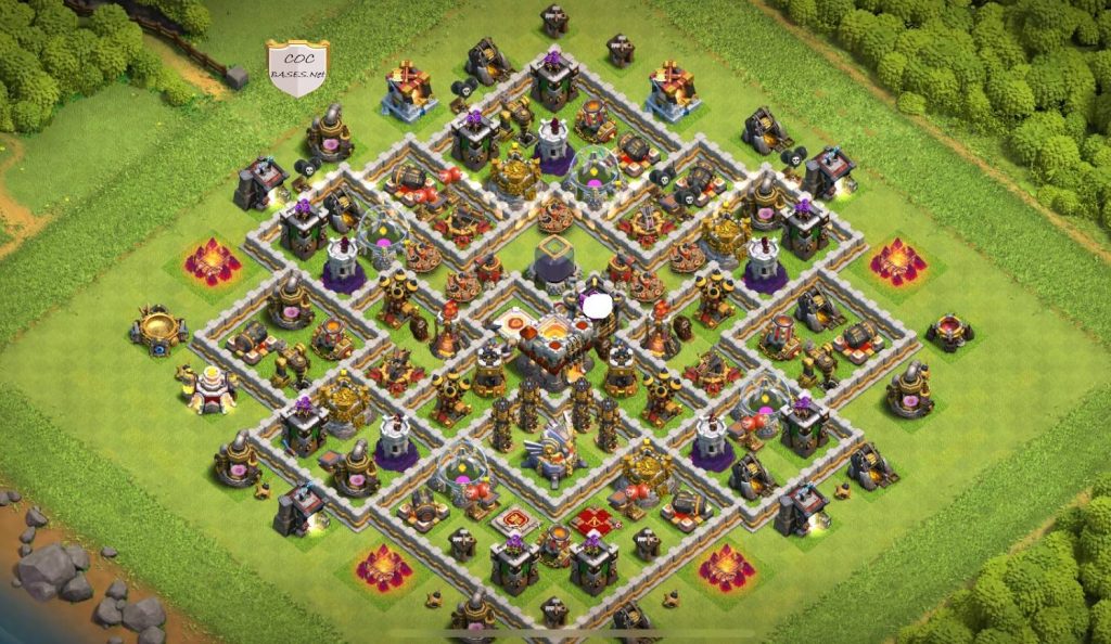 best th11 farming base with copy link