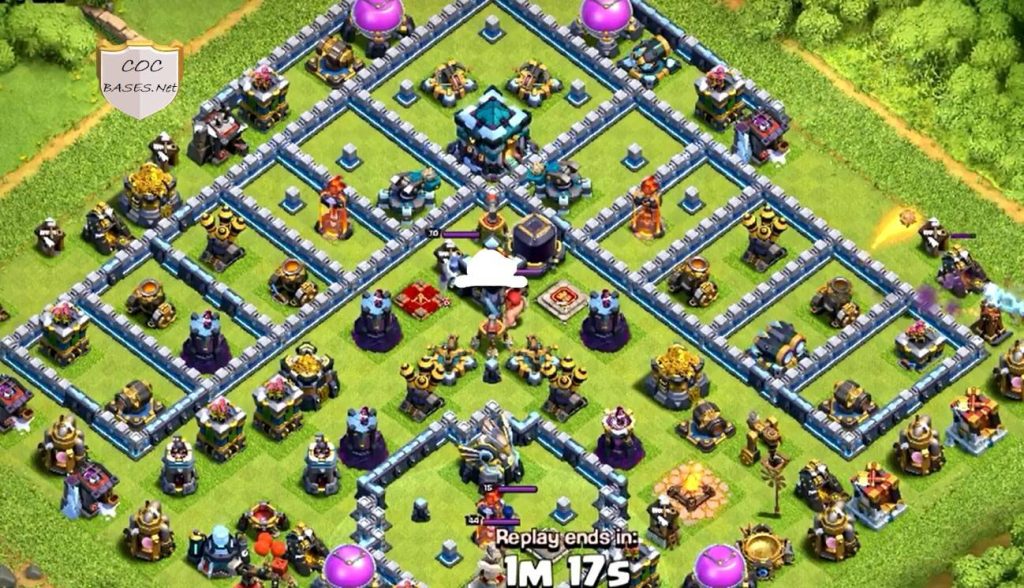 best th13 base for air attack