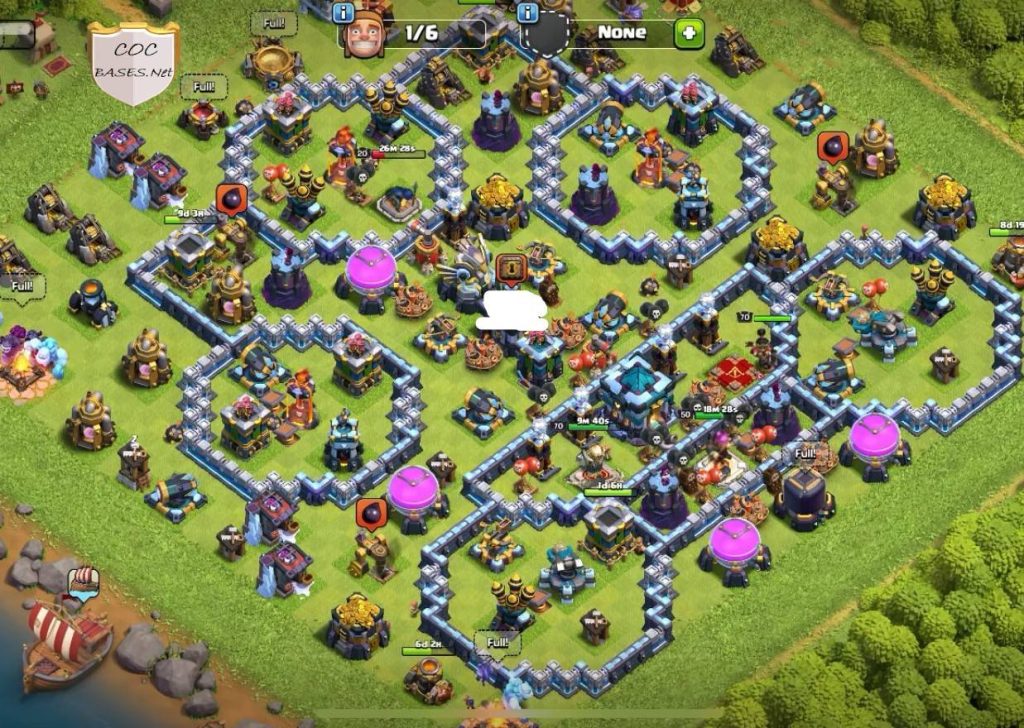 best th13 war base for air attack