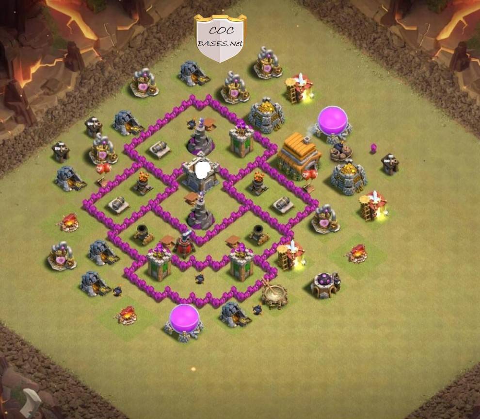 best th6 base for air attack