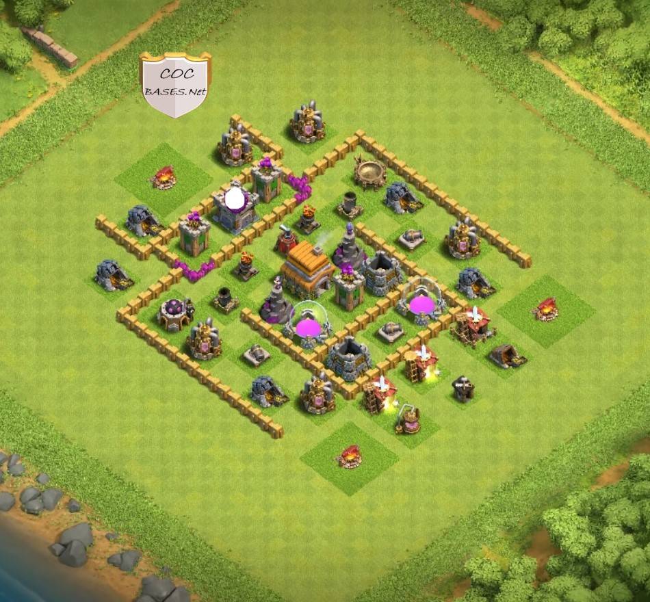 best th6 trophy base for air attack