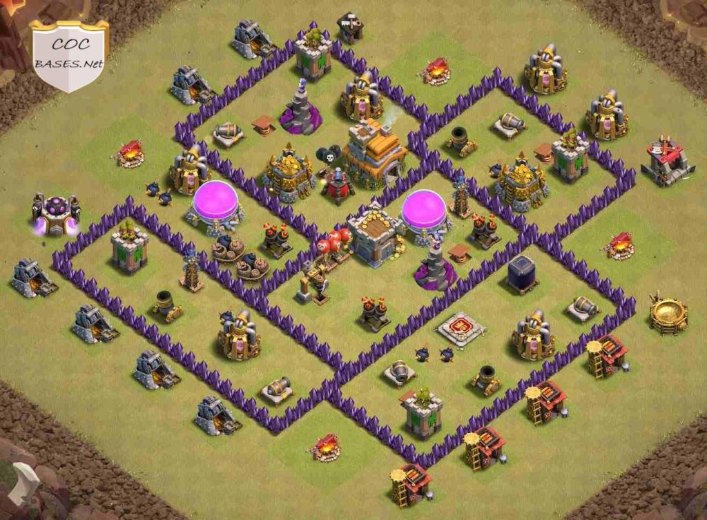 best th7 base for air attack