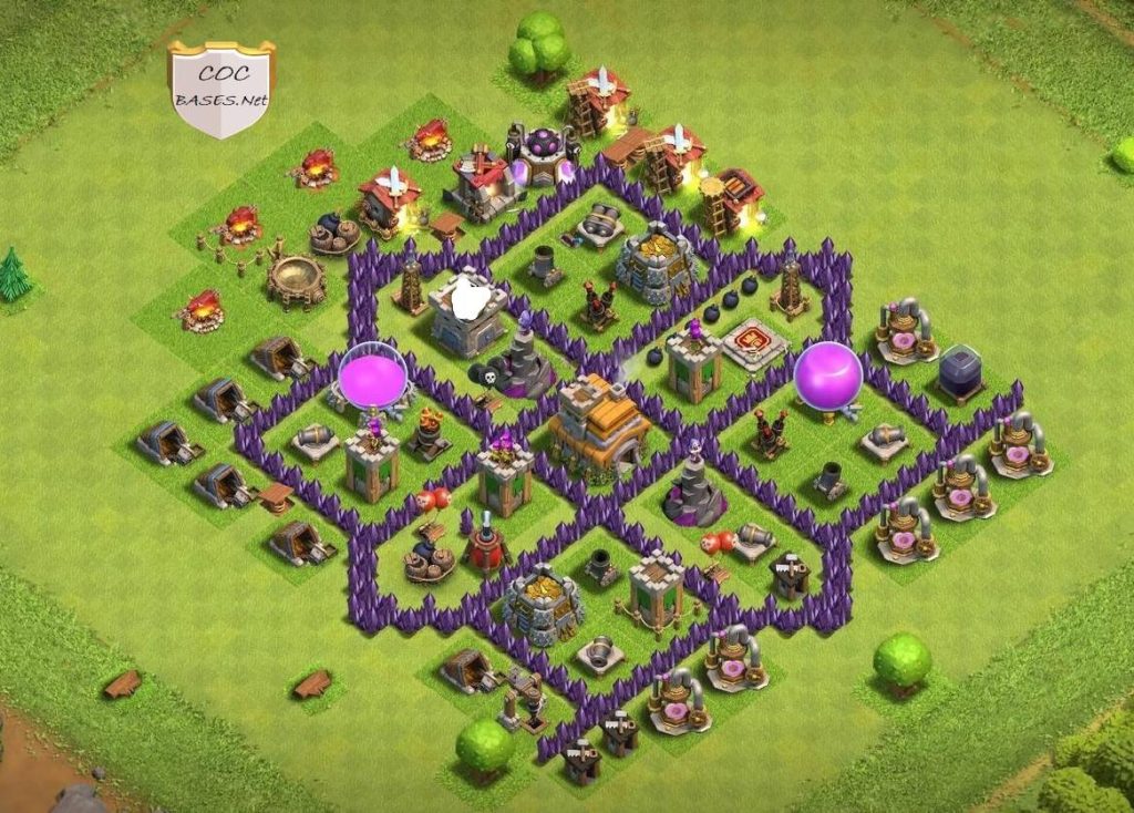 best th7 trophy bases with bomb tower