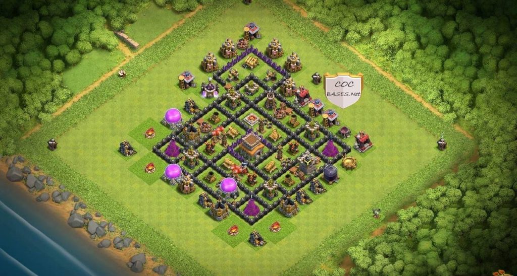 best th8 farming base with copy link