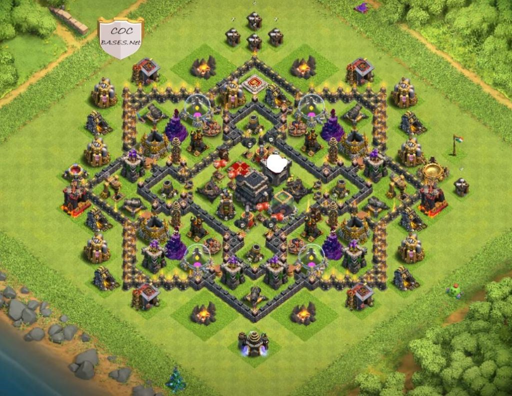 best th9 trophy base link