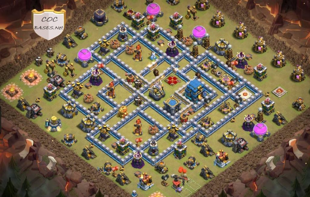 best town hall 12 base defense