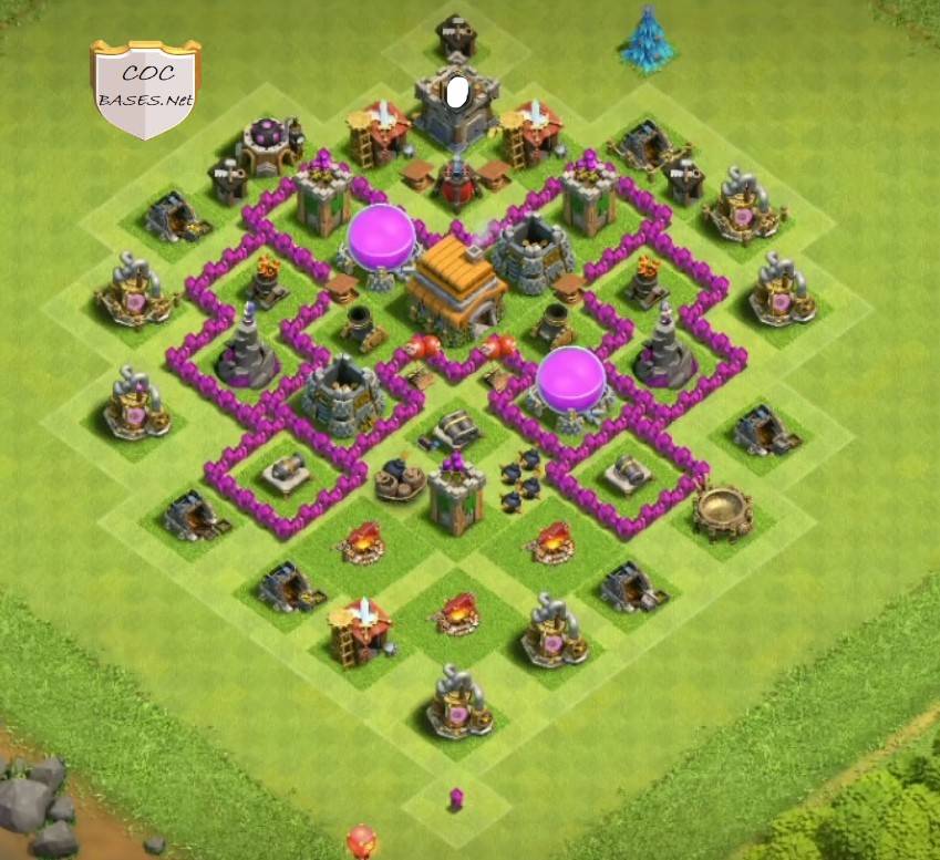 best town hall 6 farming map copy link