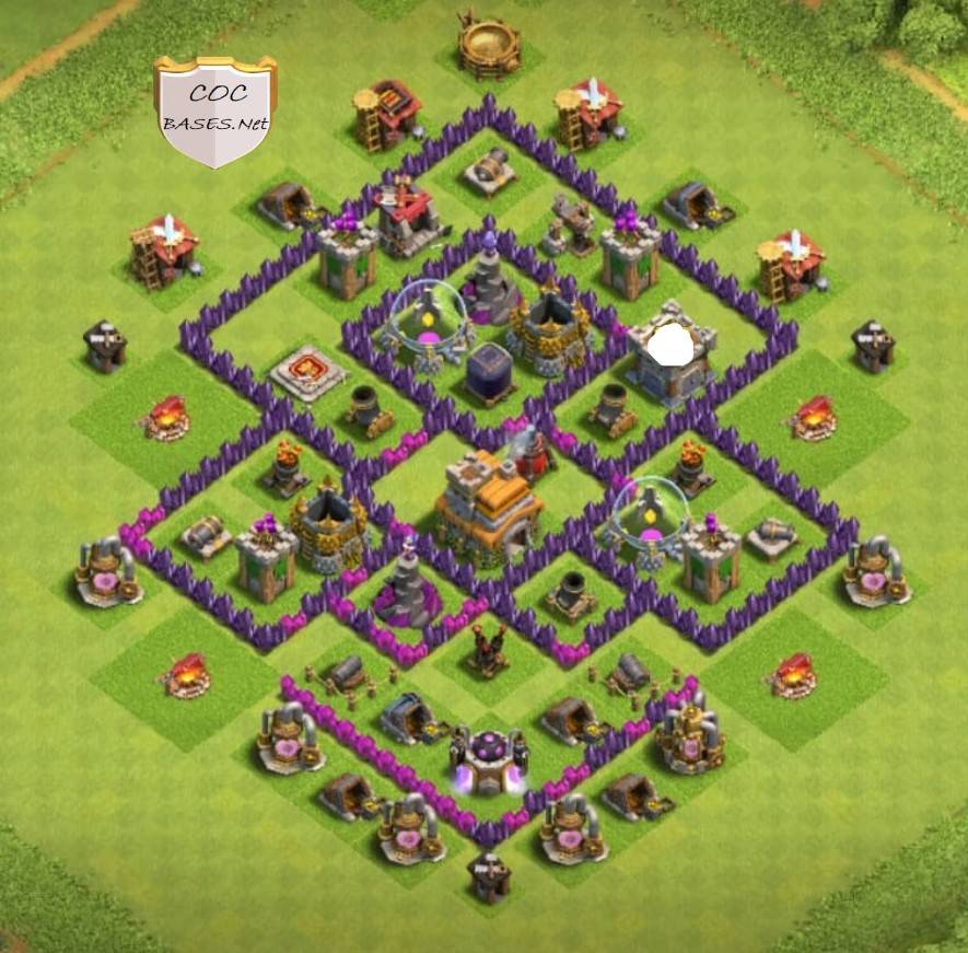 best town hall 7 base layout link