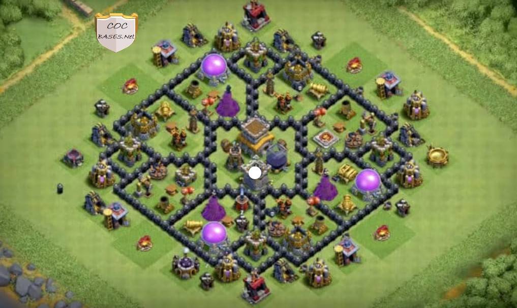 best town hall 8 base layout link