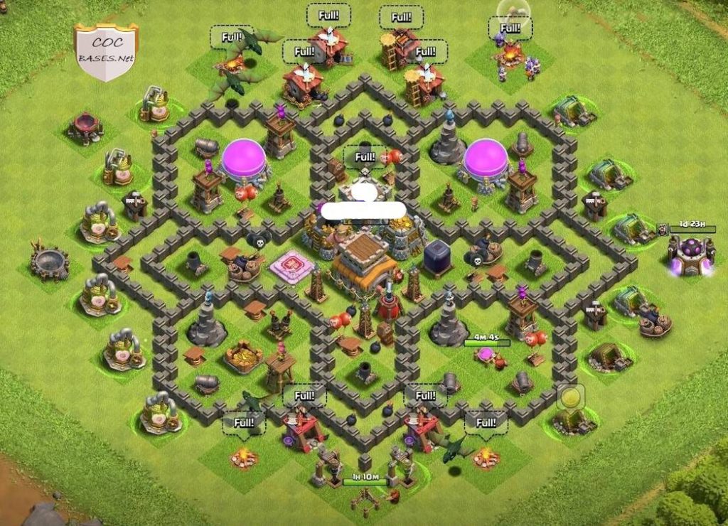 best town hall 8 farming base