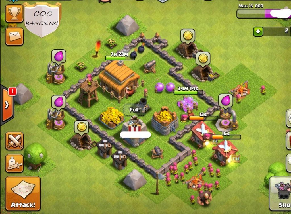 best town hall base 3