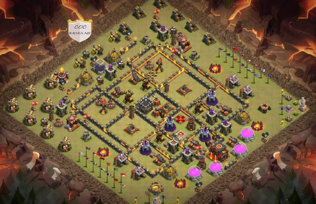 best war base for th10 with link
