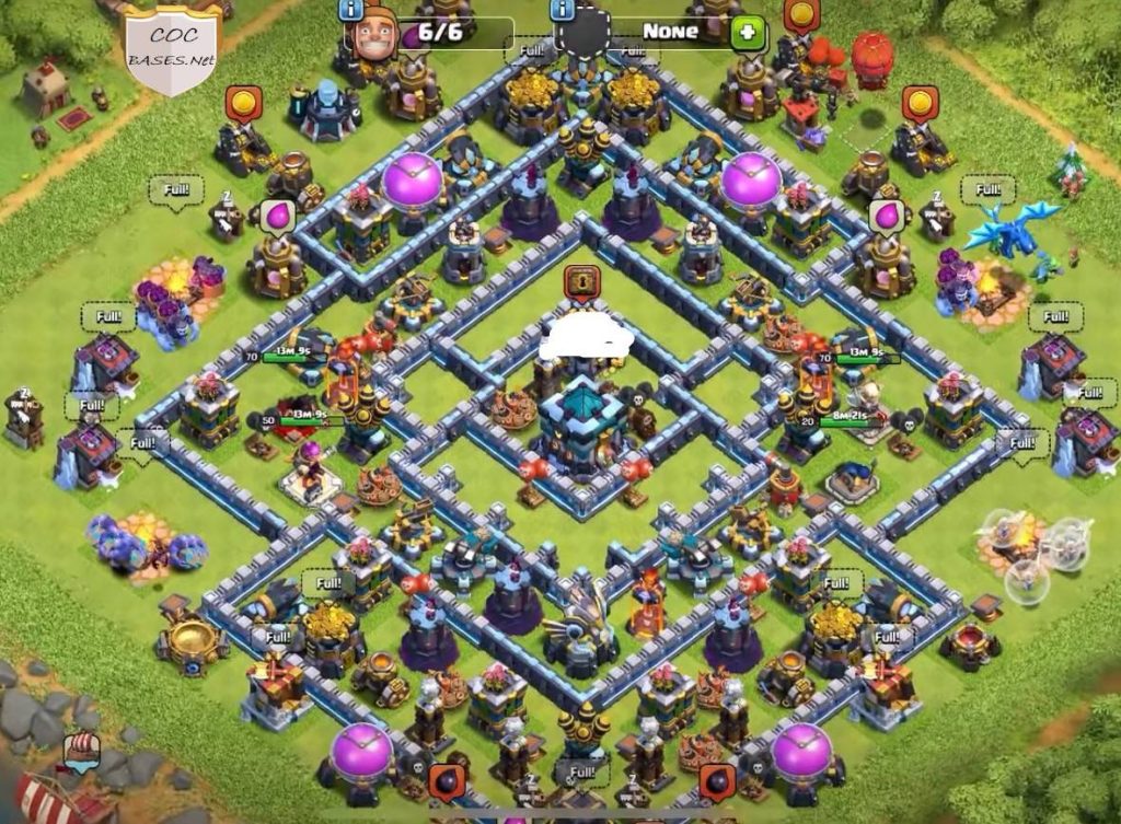 best war base for th13 anti everything