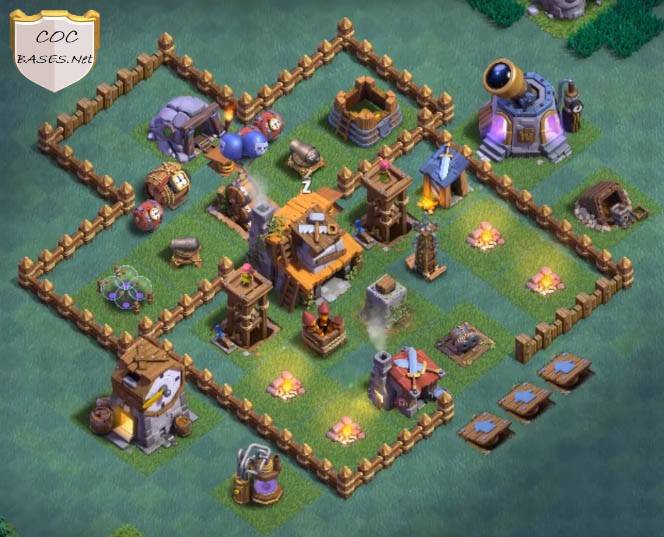 bh4 base clash of clans