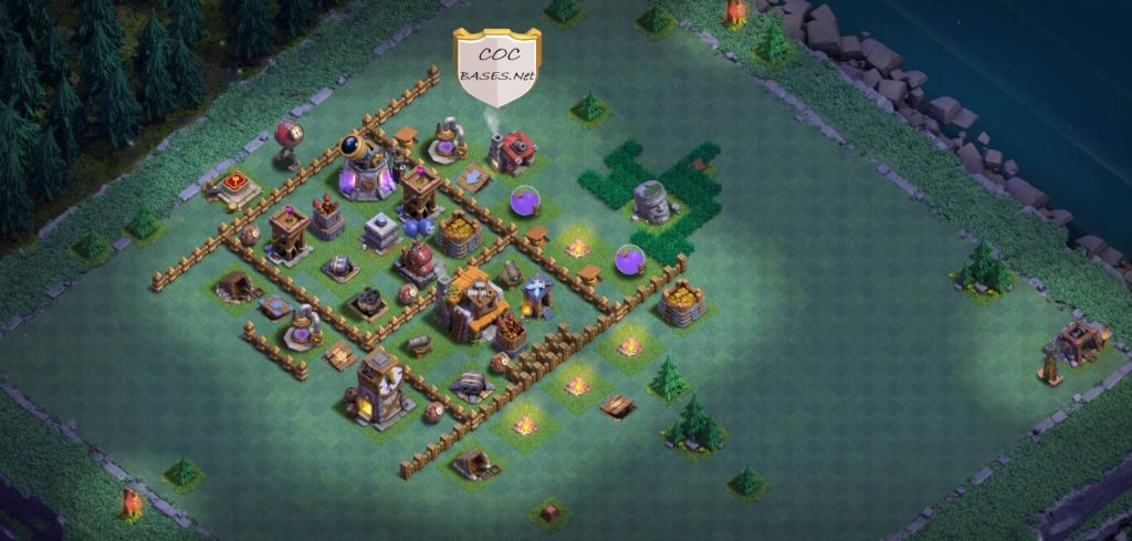 builder hall 5 base anti 1 star