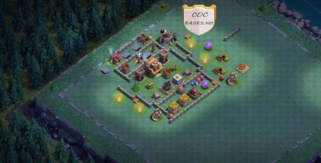 builder hall 5 base best defence