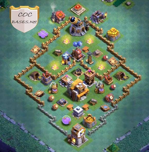 builder hall 5 base defense