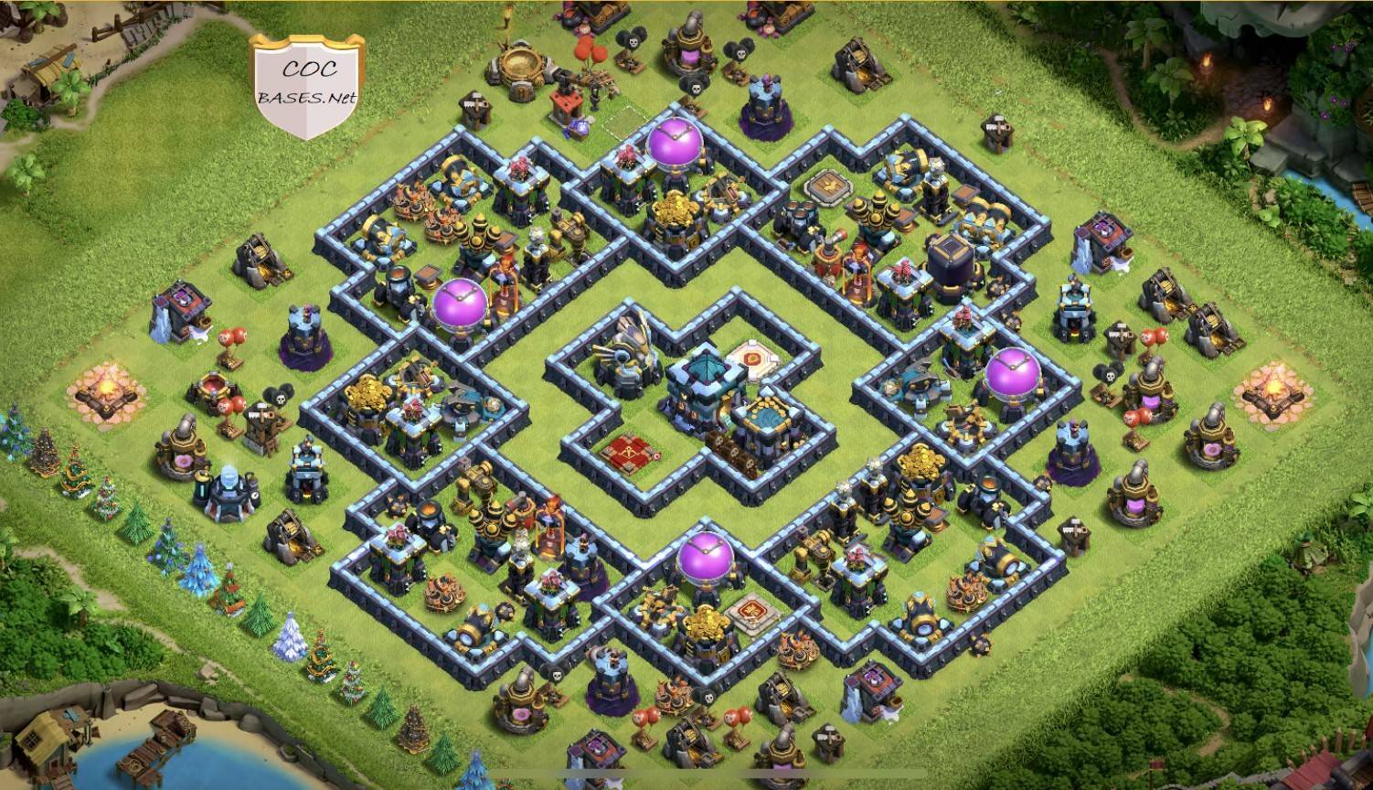 95+ Best TH13 Farming Base Links 2024 (Loot Protection)