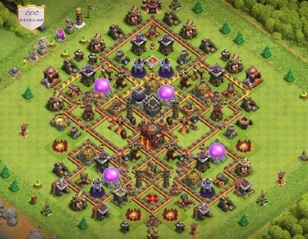 centralized town hall 10 trophy design link